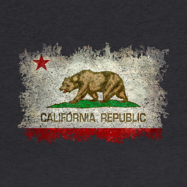 Vintage California Republic Flag by Sterling